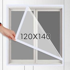 난방비 절약 찍찍이 DIY 창문 방풍 비닐 120X140coz1+2BwO