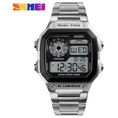 時刻美SKMEI手錶 男錶 學生錶 男士/學生戶外運動防水夜光電子錶 1299 1335