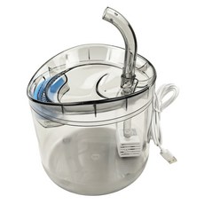 寵物自動循環飲水機 活氧飲水機 防燒乾飲水機 寵物飲水器 貓咪飲水機 寵物喝水 寵物活水機 過濾水, 1個, 透明