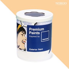 노루페인트 팬톤 실외 벽면 저광 페인트, 13-1031 ApricotSherbet, 1L, 1개
