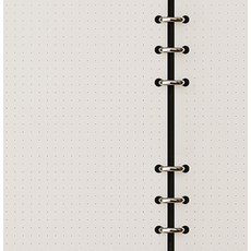 수첩속지 교체속지 도트속지 다이어리 속지 180매 (A5) DP77426, 1개, 상세페이지 참조