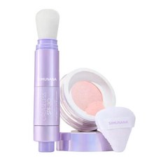 細膩柔焦霧面妝感持久定妝散粉, 1個, 01