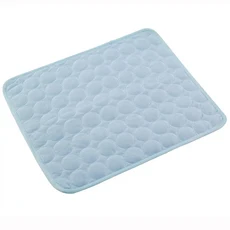 개침대 냉각 매트 대형견 애완 동물 중형 담요 용품 강아지 액세서리, 04 M 60x50cm, 01 Light blue