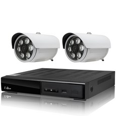 CHICHIAU H.265 遠端監控套組 含1080P SONY 200萬攝影機 台灣製造 高清夜視, 商品一組,6mm, 1套, EX2-984-TW+SSV715