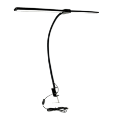 디프 듀얼 와이드 시력보호 LED 스탠드, 블랙