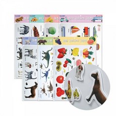 포비 모양 고무자석 285x220mm 3T 7종 택1 놀이용자석판, 공룡