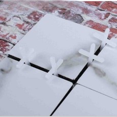 탑몰 타일스페이스 2.5mm 100p 타일스페이서 타일메지핀