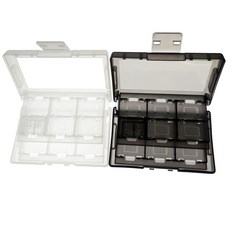 닌텐도 스위치 OLED 카드 TF 메모리 카드용 Booge 2 Pcs 게임 케이스 24-in-1 보관, Booge 2 Pcs Game Card CASE 케이스