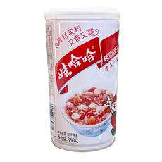 [오늘의 아시아푸드] 와하하 팔보죽 350g 단품 1박스 (12캔) 식사대용 영양죽, 360g, 1개