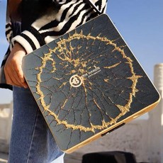 전자 카혼 악기 무릎 드럼 여행용 타악기 핸드 버스킹 퍼커션 박스 휴대용, A. BH-ECT67