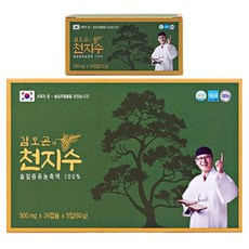 김오곤의 천지수 솔잎증류농축액 100% 혈당 면역력 강화, 1박스, 120회분