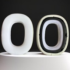 臺灣現_貨 適用寶華韋健Bowers&Wilkins PX7S2 PX8耳機套 海綿耳罩 頭樑蓋殻, 清涼凝膠(白色1個), 1個