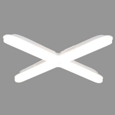 등기구 LED 전구 50W 램프 PL 십자등 형광등 ZWDCF2BC, 1개