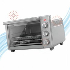 BLACK+DECKER 블랙앤데커 미니 오븐기 크리스피앤베이크 에어프라이어 컨벡션 토스터 오븐 NM
