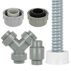 싱크 부속 부품 호스연결 싱크대배수구 하수구배수관, 싱크연결 Y형 소