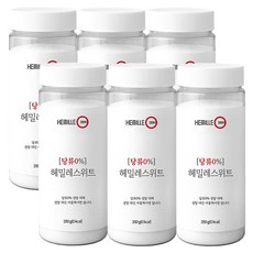 헤밀레 스위트 대체당 설탕 감미료, 6개, 350g