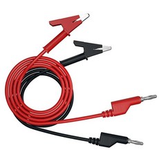 멀티미터 프로브 15A 1100mm 악어집게 리드봉 (Max 20A), 1개