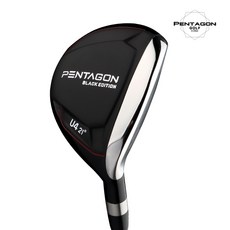 야마모토 펜타곤 블랙 에디션 남성 유틸리티우드, 4번 21도 SR