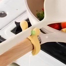 에코바이브 실리콘 국자받침걸이 실리콘받침대, 그린