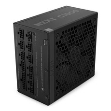 NZXT C1000 Gold ATX 3.1 80플러스 골드 풀모듈러 파워 서플라이, Black