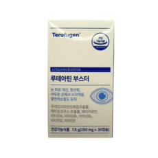 테라퓨젠 루테아틴 부스터 눈피로 헤마토코쿠스추출물 베타카로틴, 1박스, 30정