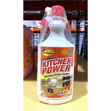 OzKleen 廚房清潔劑 清新橙香 750毫升 X 3入, 1個, 超商取貨限2組