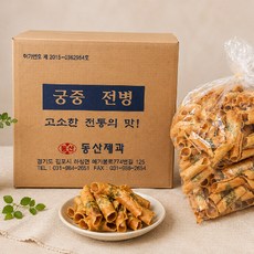 바삭한 김말이전병 전통간식 대용량 스낵, 3kg, 1개