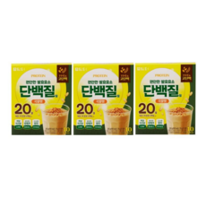담터 편안한 발효효소 단백질밀 곡물맛, 25g, 3개, 10개입