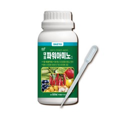 대유 파워아미노 500ml (복합비료/아미노산/냉해 서리 동해), 1개