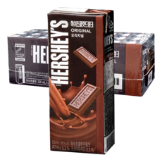 허쉬 초콜릿드링크 오리지널, 235ml, 27개