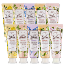 5+5 센트드리머 퍼퓸 핸드크림 생일 선물, 10개, 80g