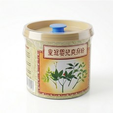 皇冠 嬰兒爽身粉 草本萃取精製, 1個, 150g