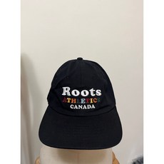 Roots 經典刺繡標誌可調式棒球帽