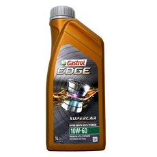 【易油網】Castrol EDGE SUPERCAR 10W60 全合成機油, 1個