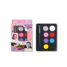 時代中西畫材 7色水性人體彩繪顏料 粉幻/叢林系列 安全無毒, 粉幻系列