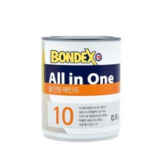 본덱스 올인원 페인트 아크릴 플라스틱 페인트 베란다 발코니 지하실 리폼 페인트, 서울 기와진회색, 1개