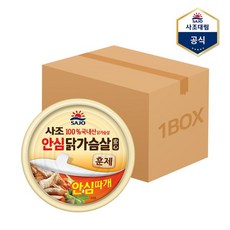 [사조] 리얼 훈제 닭가슴살 안심따개 135g X 36캔, 36개