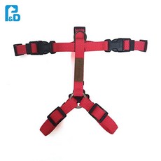 안전한 경량 산책 H형 하네스 핑크 바디벨트 편안한 애견가슴줄 추천