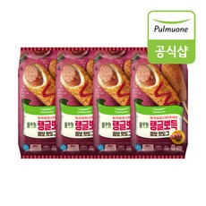 [풀무원] 탱글뽀득 점보핫도그 x 16개(4개입 x 4봉), 1.6kg, 1세트