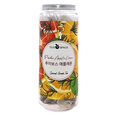 [티스페이스] 프리미엄 과일차 향긋하고 맛있는 루이보스 애플레몬 25티백, 1g, 1개, 25개입