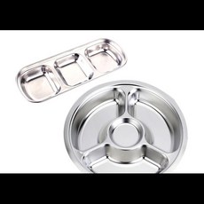 업소용 밑반찬 양념 소스접시+4구식판 세트 술안주 여름휴가 차박 바캉스 팬션 글램핑