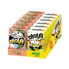 오리온 아이셔 야쿠르트맛+청사과맛 42g 6개씩 (총 12개)