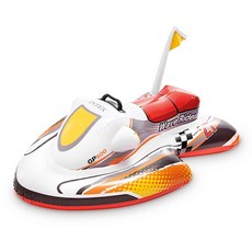 限時下殺O INTEX 水上快艇 充氣快艇 水上娛樂 賽車快艇 賽車坐騎 浮排 泳圈 坐騎 泳圈 D0000045, 賽車－橘色