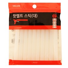 혜명만물마트 핫멜트 스틱 대 10매입
