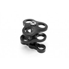 F.I.T. 三孔箝制夾 - 台灣製造 潛水攝影專用, 1個