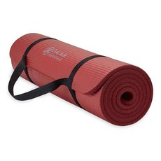 Gaiam 요가 매트 레드, Red