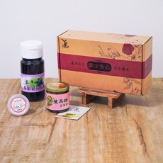 羿方 桑葚原液禮盒組 (桑葚原液750g) 健康養生禮盒, 1個, 老薑黑糖麥芽膏 (280g)