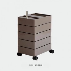 모던 미니멀 원목 침대협탁 2단 3단 수납 거실 사이드 테이블 스마트 usb led 조명 협탁, 1개, 5층 옥색