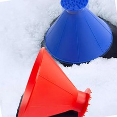 차량용 성에제거기 성애 눈 제거기 자동차 성에 제거 눈빗자루, 1개