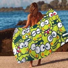 만화 귀여운 애니메이션 비치 수영 타월 흡 수건 선물 여행 캠핑 체육관